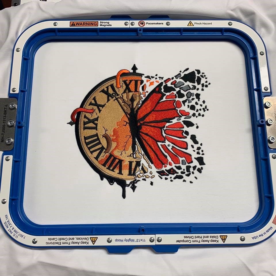 Butterfly Clock Design Butterfly Clock Design