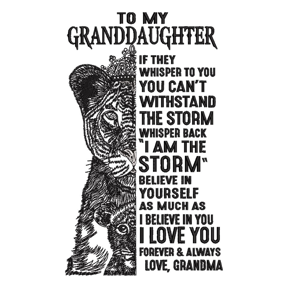 To My Grand Daughter To My Grand Daughter