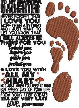 To My Beautiful Daughter