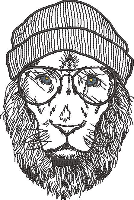 Swag Of Winter Lion