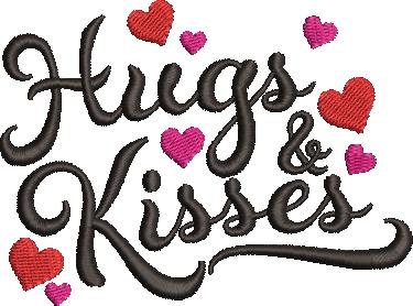 Hug And Kisses Design Hug And Kisses Design