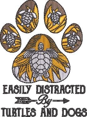 Easily Distracted By Turtles And Dogs Easily Distracted By Turtles And Dogs
