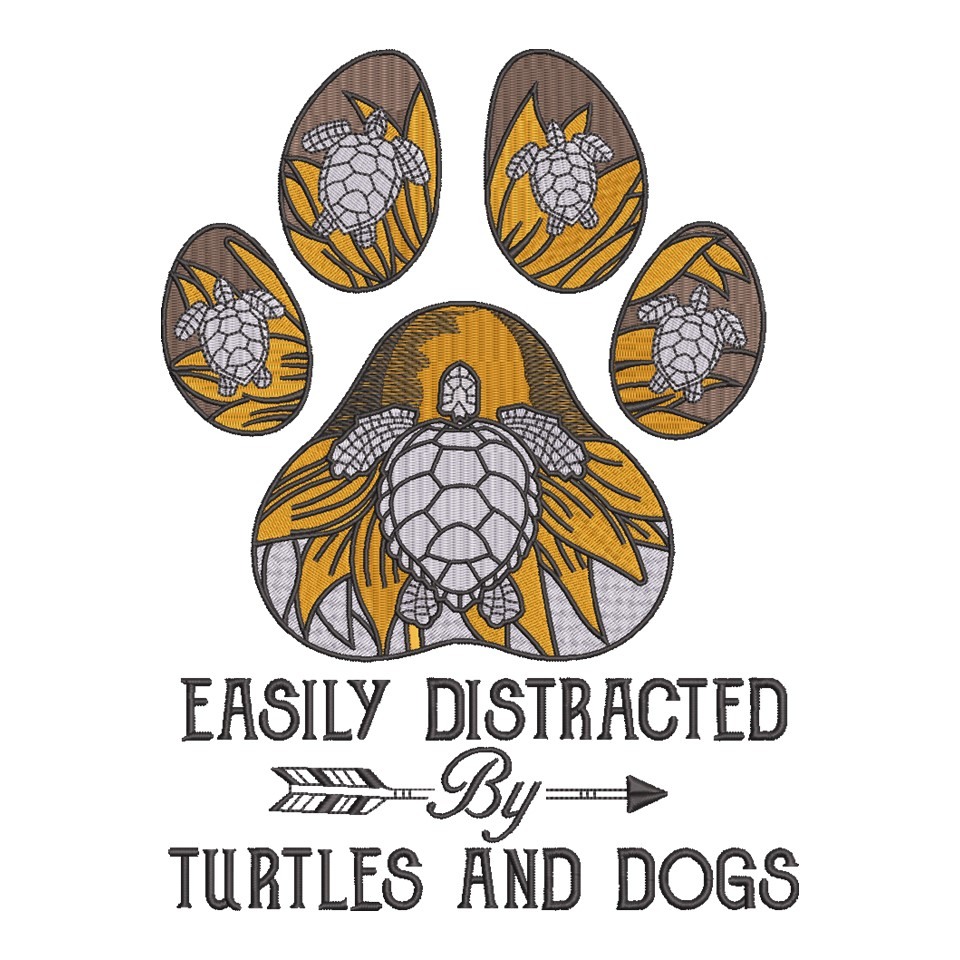 Easily Distracted By Turtles And Dogs Easily Distracted By Turtles And Dogs