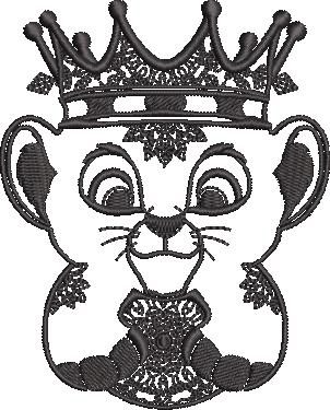 Baby Lion Mandala