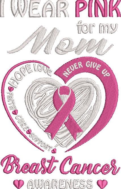 I Wear Pink For My Mom I Wear Pink For My Mom