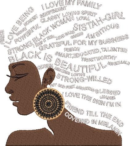 Black Afro Girl