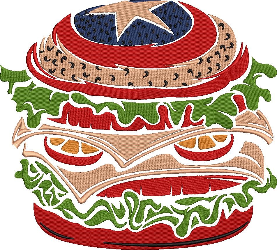 Shield Man Burger Shield Man Burger