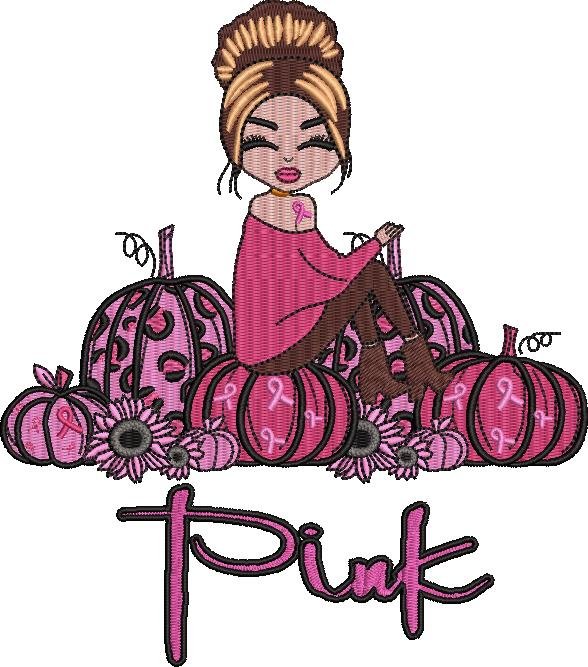 Pumpkin And Pink Pumpkin And Pink