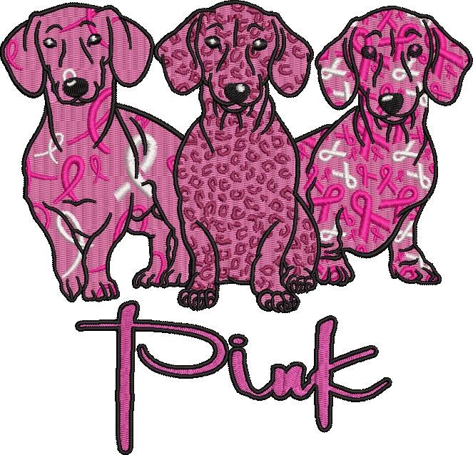 Dogs And Pink