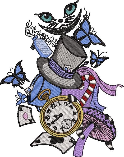 Clock Embroidery Design Clock Embroidery Design