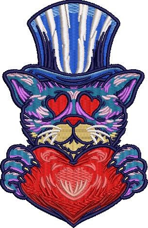 Cat Love Heart Cat Love Heart