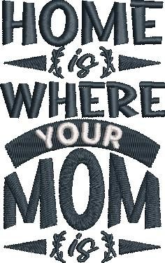 Home is Where You Mom Home is Where You Mom
