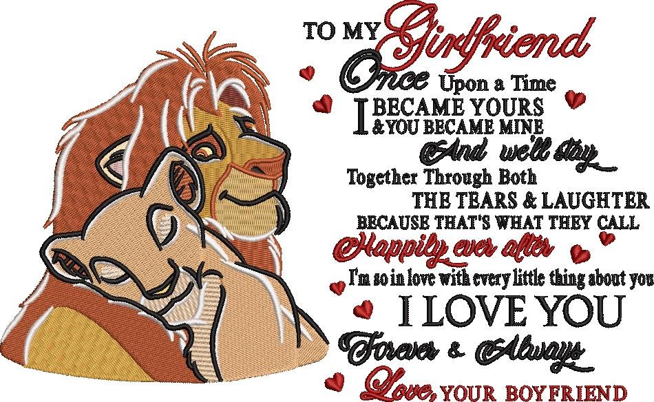 To My Girlfriend To My Girlfriend
