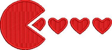 Pacman Valentines