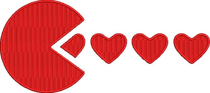 Pacman Valentines