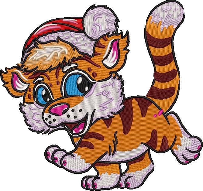 Cute Cartoon Tiger
