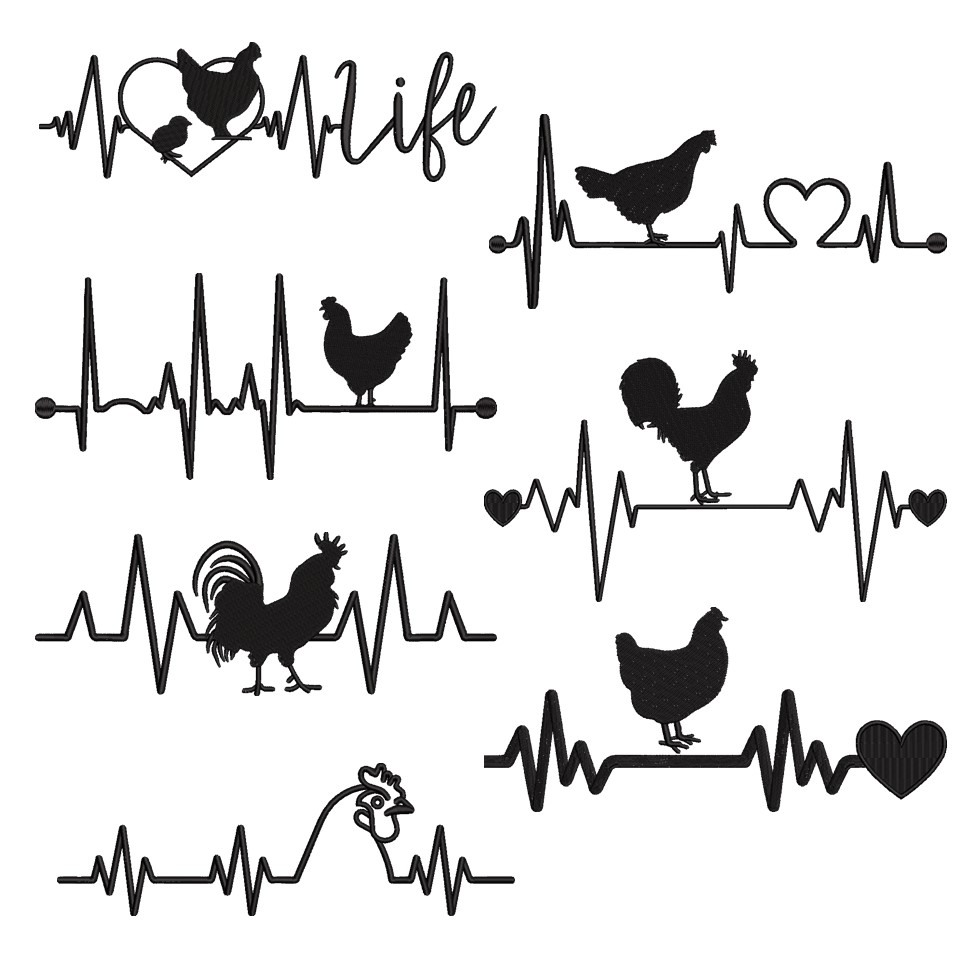 Chicken Heart Beat Collection Chicken Heart Beat Collection