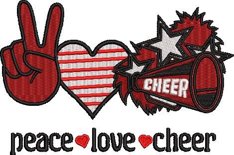 Peace Love Cheer