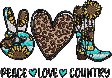 Peace Love Country Peace Love Country