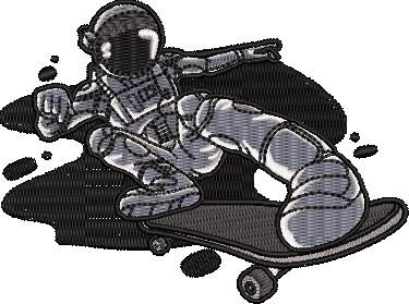 Astronaut Skateboard Astronaut Skateboard
