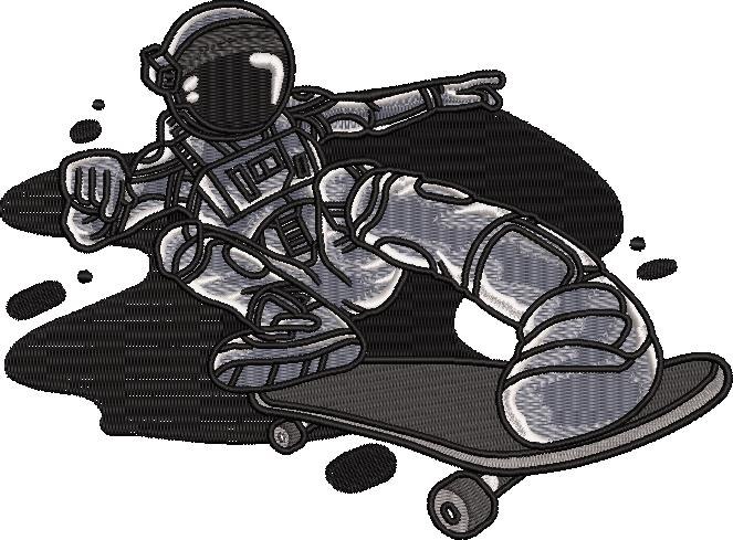 Astronaut Skateboard Astronaut Skateboard