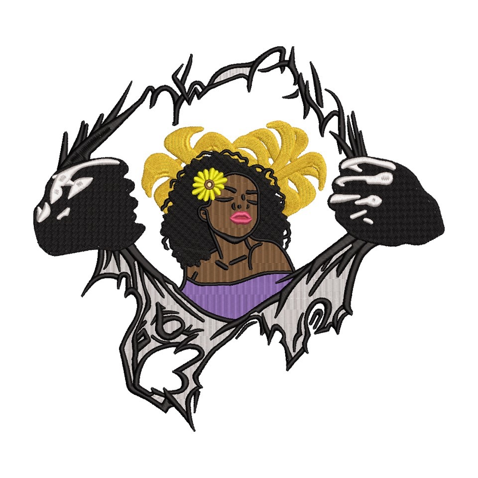 Black Girl Magic Flower