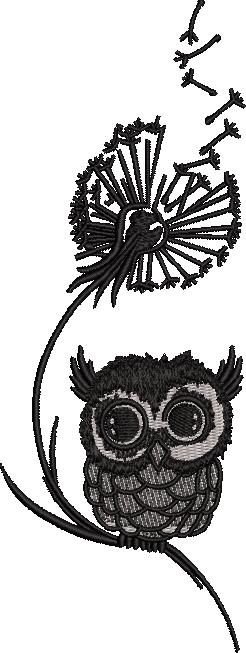 Owl Embroidery Design Owl Embroidery Design