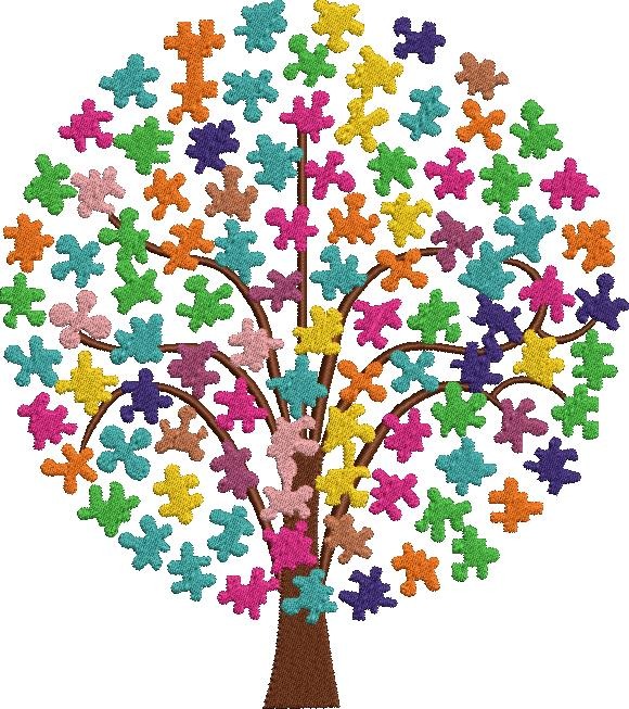 Puzzle Tree Design