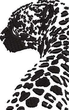 Leopard Embroidery Design Leopard Embroidery Design