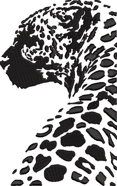 Leopard Embroidery Design Leopard Embroidery Design