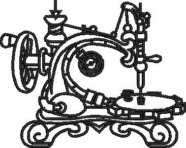 Sewing Machine Art Sewing Machine Art
