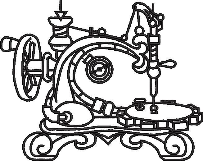 Sewing Machine Art Sewing Machine Art