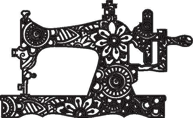 Sewing Machine Pattern Sewing Machine Pattern