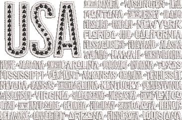 USA States Design USA States Design