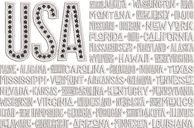USA States Design USA States Design