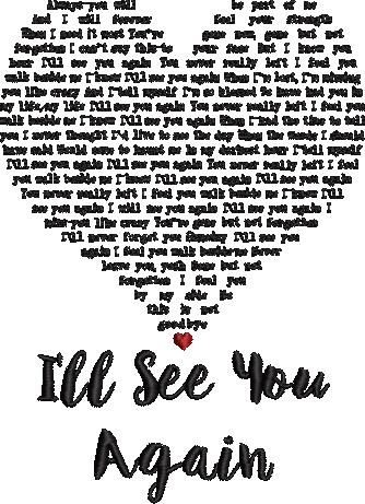 Paul Walker 1973-2013 - See You Again Song Paul Walker 1973-2013 - See You Again Song