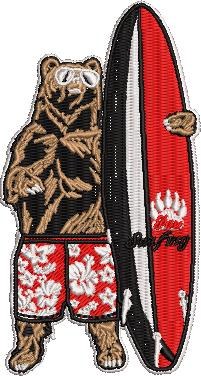 Surf Bear Design