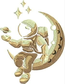 Astronaut On Moon Astronaut On Moon