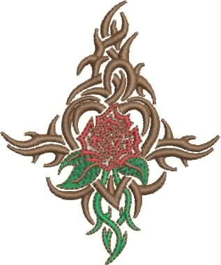 Rose Embroidery Rose Embroidery