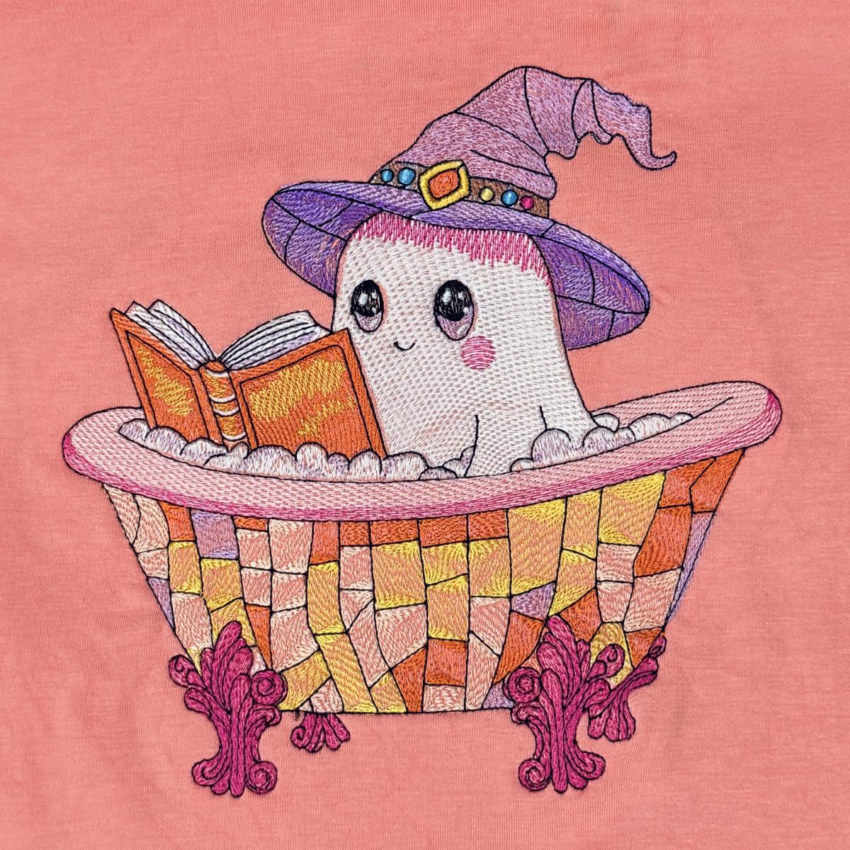 Bookworm Ghost In Bathtub Bookworm Ghost In Bathtub