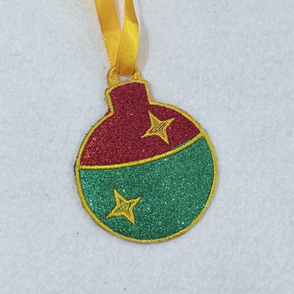 Christmas Applique Ornament Christmas Applique Ornament