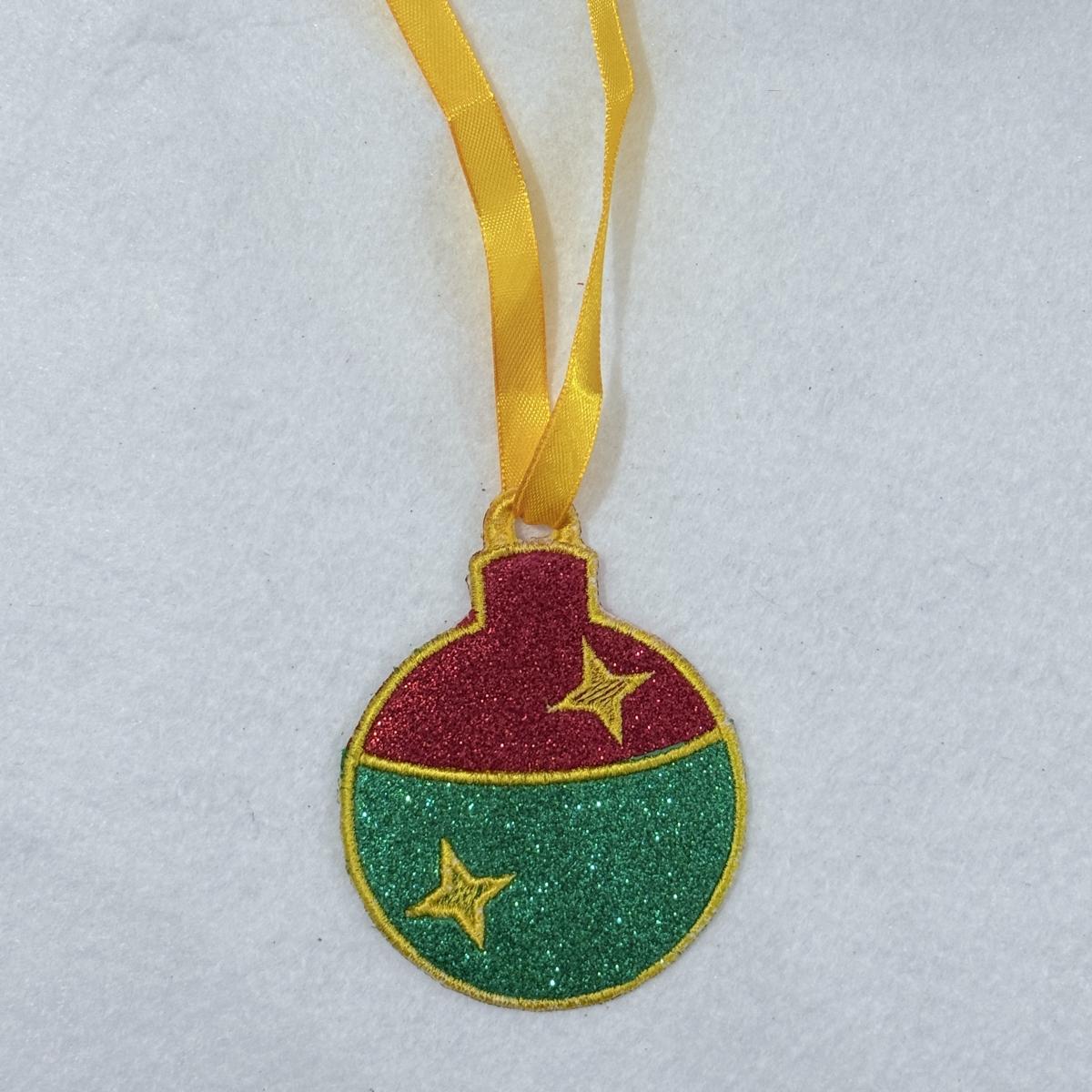 Christmas Applique Ornament Christmas Applique Ornament