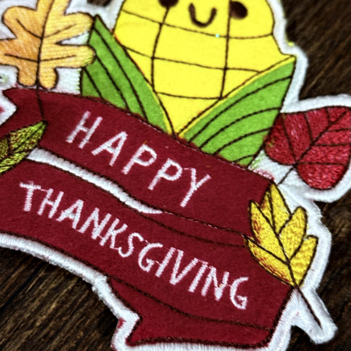 Corn On The Cob Happy Thanksgiving Mug Rug Corn On The Cob Happy Thanksgiving Mug Rug
