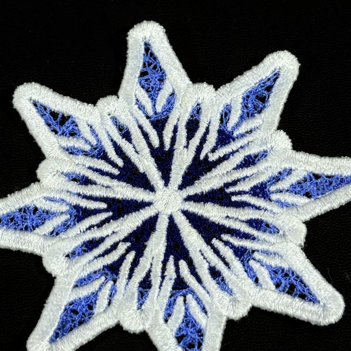Luminous Snowflake FSL Ornament - 5 Luminous Snowflake FSL Ornament - 5
