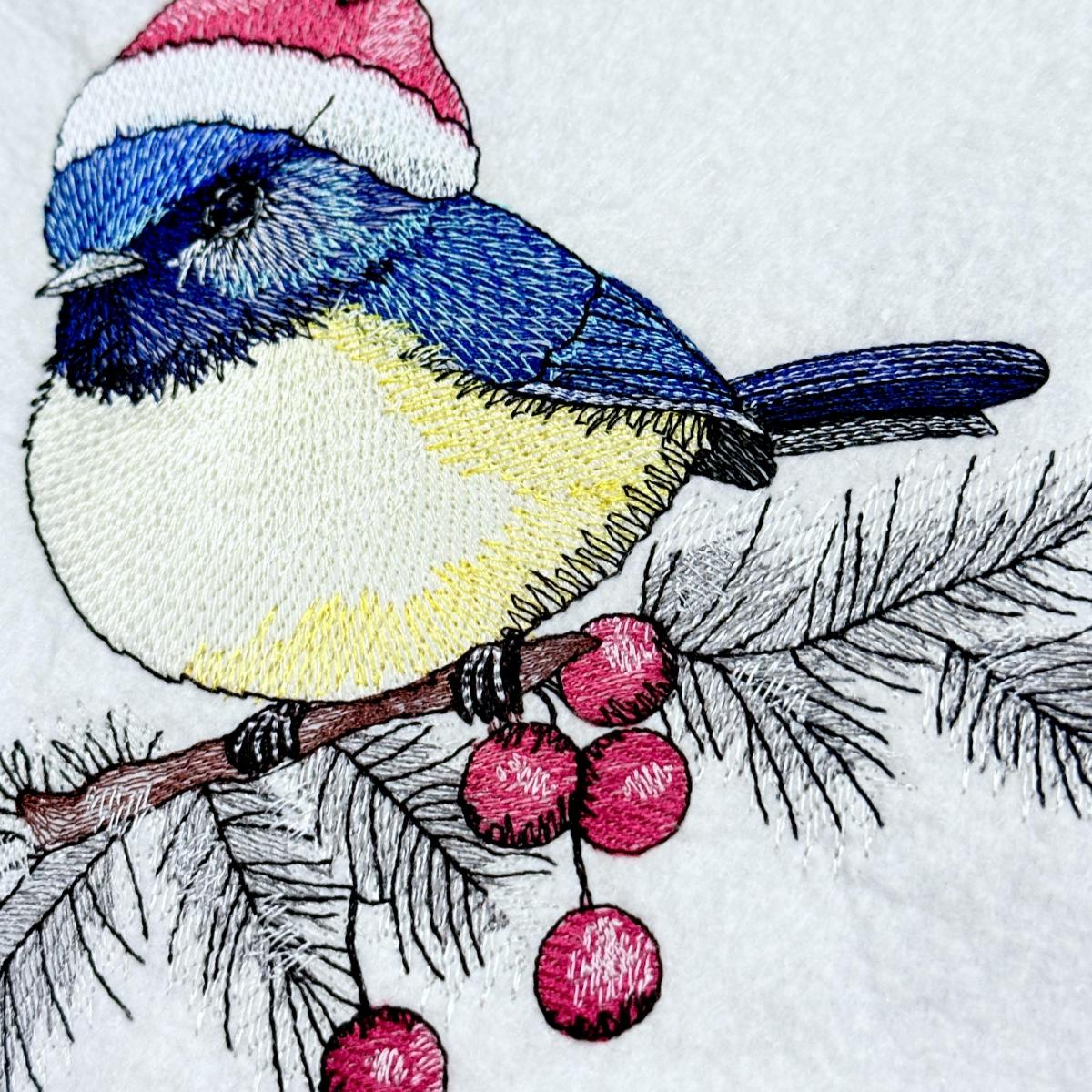Festive Blue Tit - Free in Sep Value Pack Festive Blue Tit - Free in Sep Value Pack