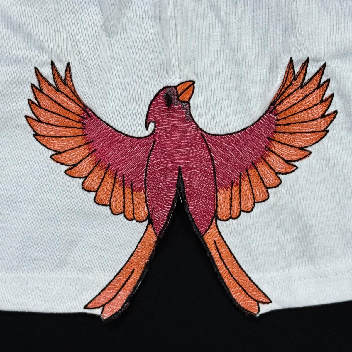 Flying Cardinal Split Bow Flying Cardinal Split Bow