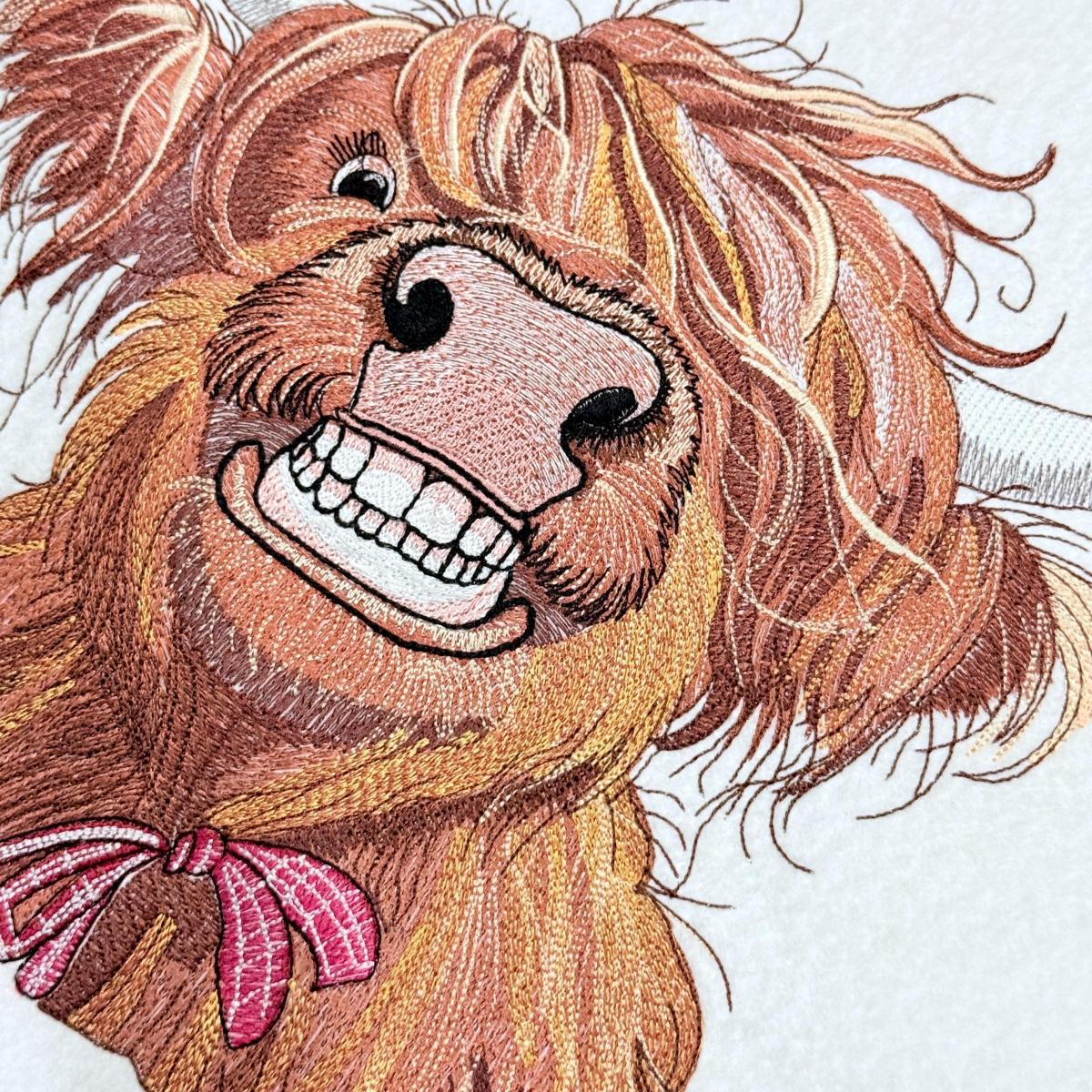 Funny Highland Cow Funny Highland Cow