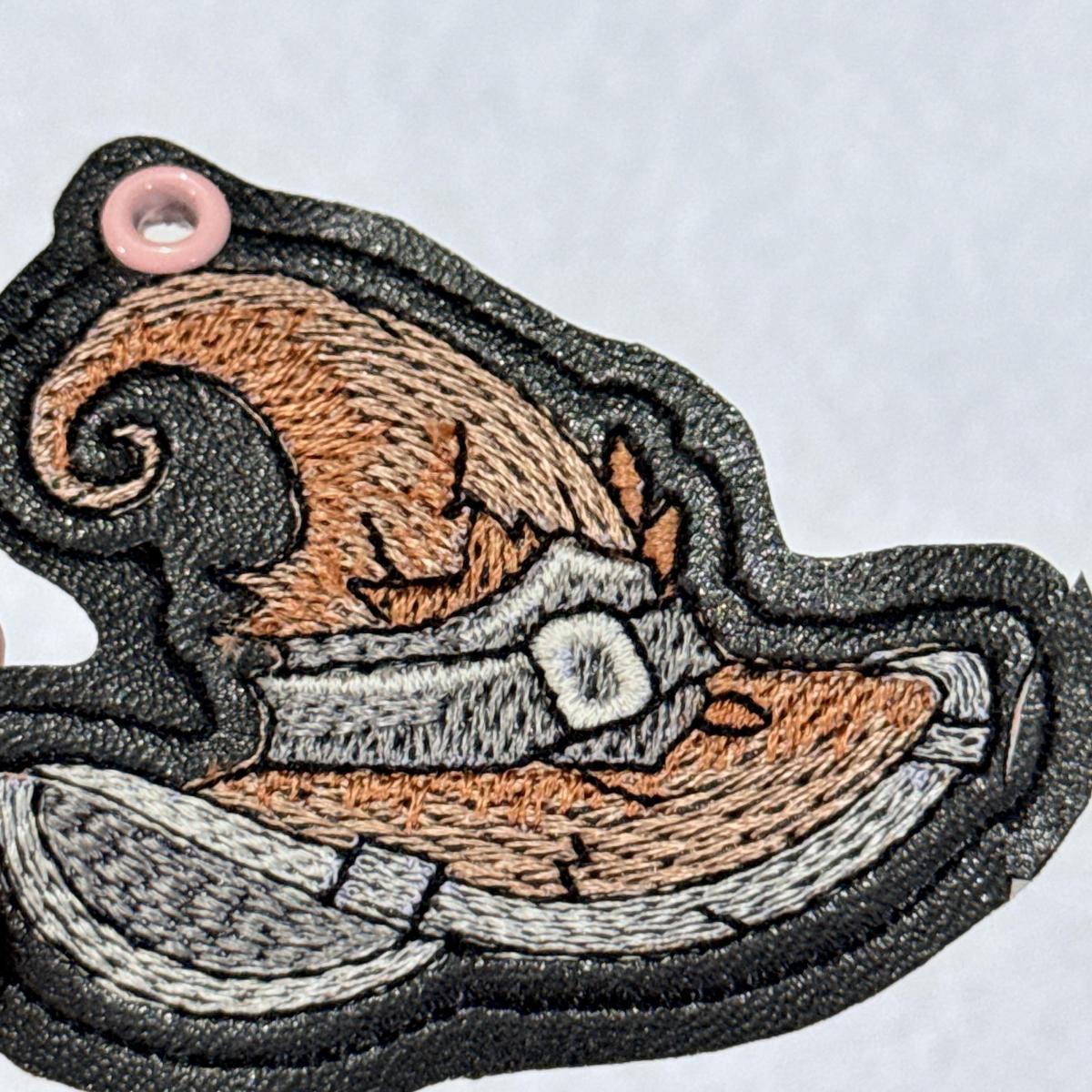 Halloween Witch Hat Key Fob Halloween Witch Hat Key Fob
