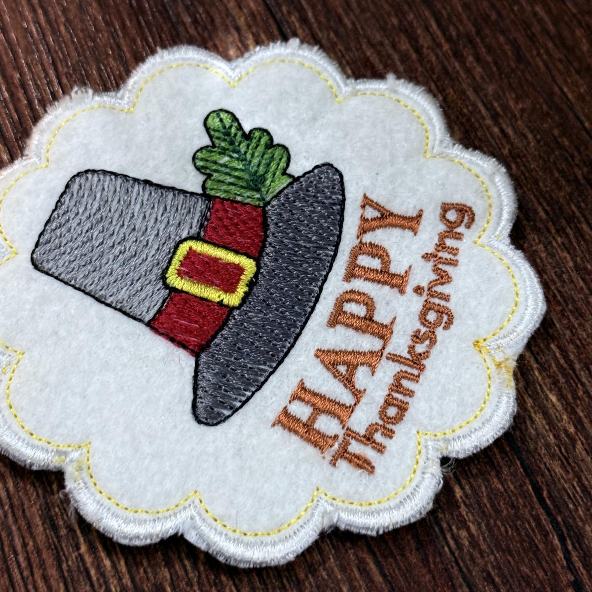 Happy Thanksgiving ITH Coaster Happy Thanksgiving ITH Coaster