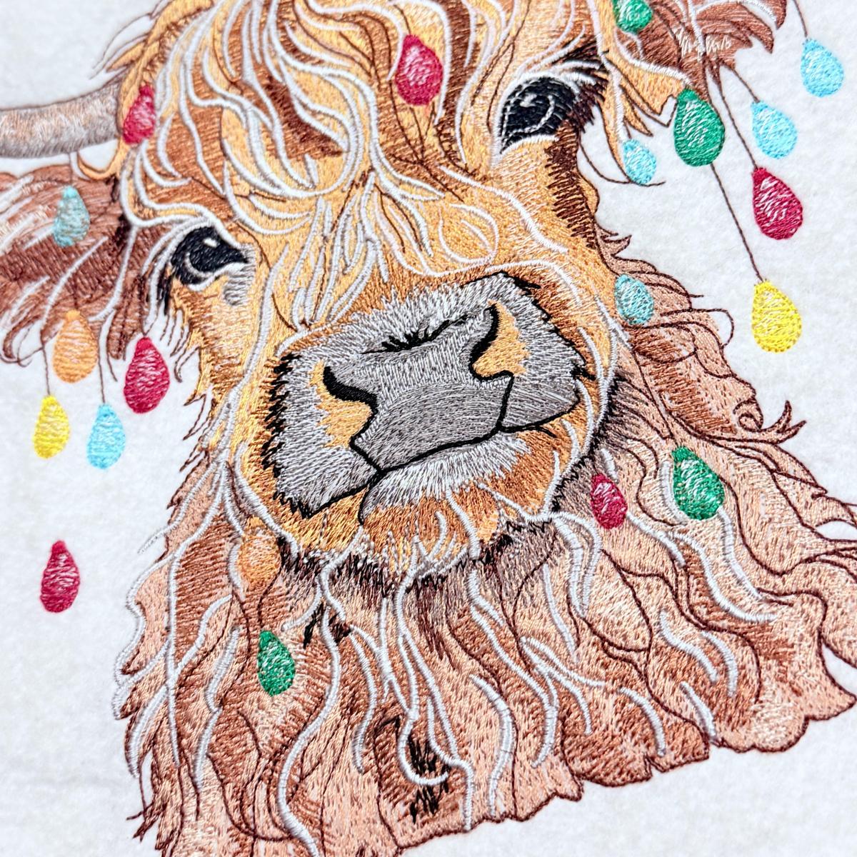 Highland Cow With Christmas Lights - Free in Sep Value Pack Highland Cow With Christmas Lights - Free in Sep Value Pack